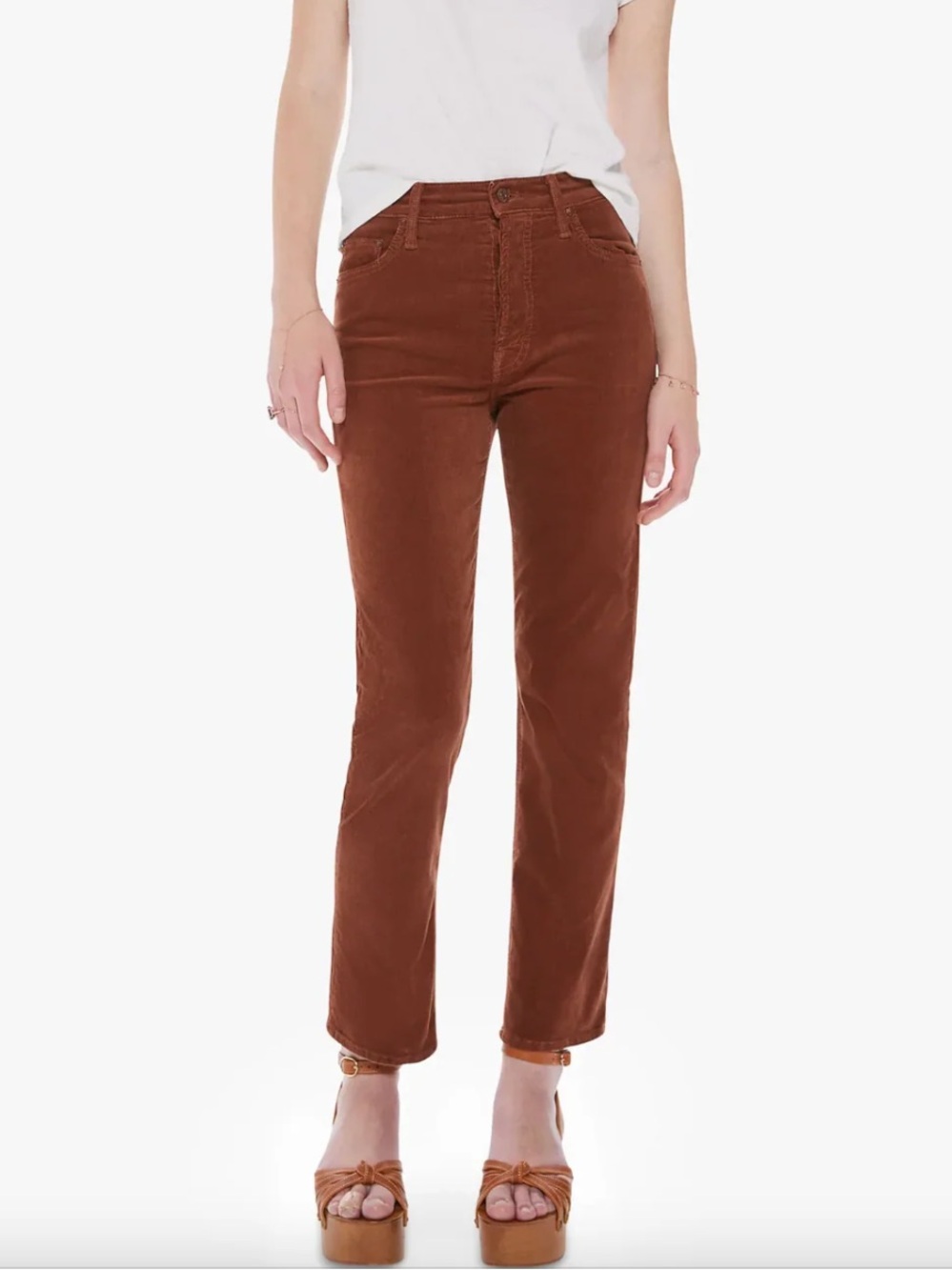 MOTHER Tomcat Ankle Hopscotch Friar Brown